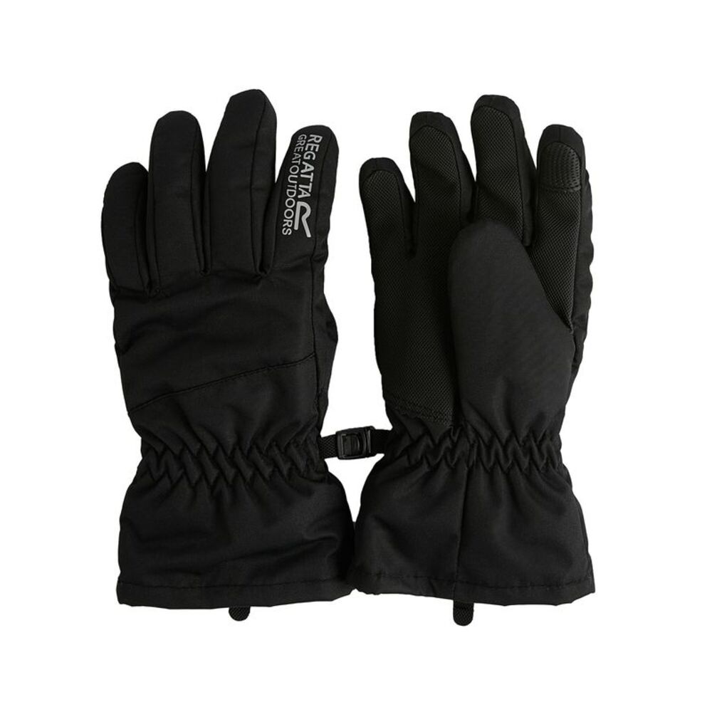 Regatta Childrens/Kids Arlie Waterproof Gloves / Black